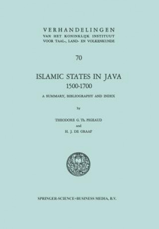 Libro Islamic States in Java 1500-1700 Theodore Gauthier Th. Pigeaud