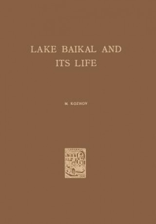 Livre Lake Baikal and Its Life M. Kozhov