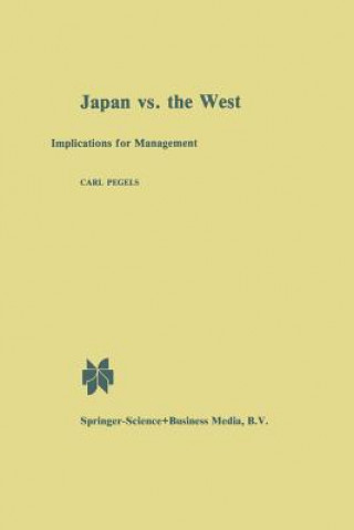 Könyv Japan vs. the West C. Pegels