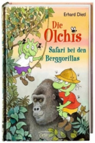 Carte Die Olchis. Safari bei den Berggorillas Erhard Dietl