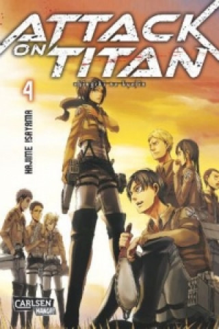 Könyv Attack on Titan. Bd.4 Hajime Isayama