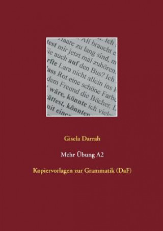 Könyv Mehr UEbung A2 Gisela Darrah