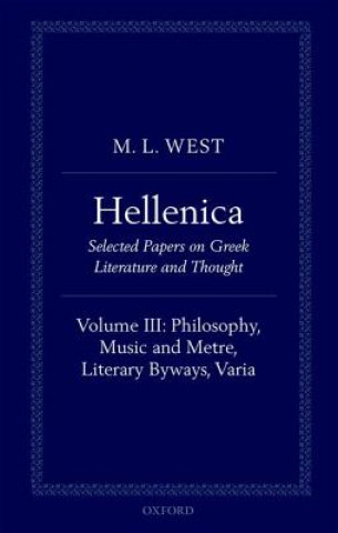 Könyv Hellenica M.L. West