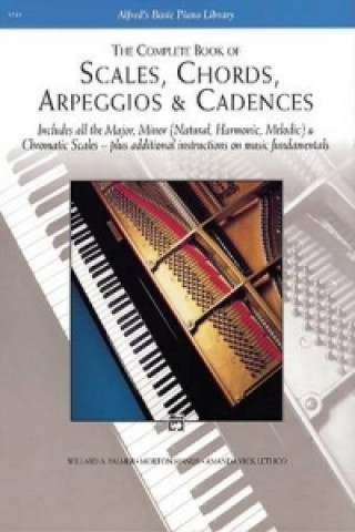 Book The Complete Book of Scales, Chords, Arpeggios & Cadences Willard Palmer