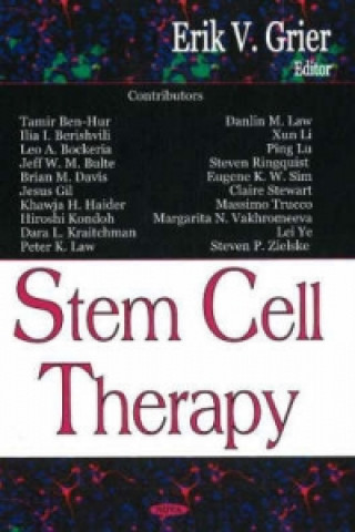 Knjiga Stem Cell Therapy Erik V. Grier