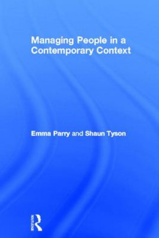 Carte Managing People in a Contemporary Context Emma Parry