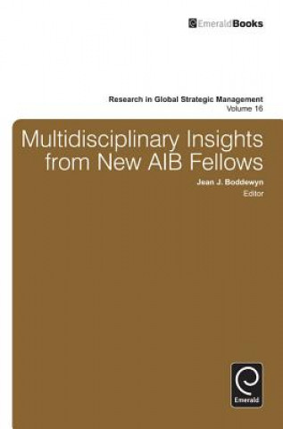 Kniha Multidisciplinary Insights from New AIB Fellows Jean J Boddewyn