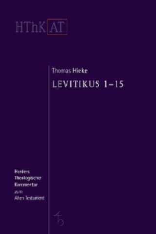 Könyv Levitikus. .1 Thomas Hieke