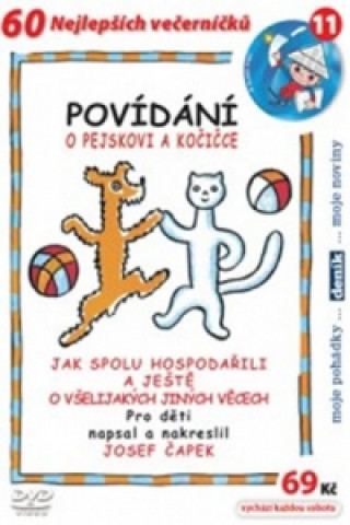 Video Povídání o pejskovi a kočičce - DVD Josef Čapek