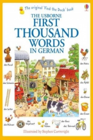 Carte First Thousand Words in German Heather Amery