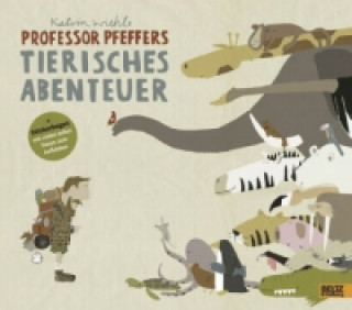 Książka Professor Pfeffers tierisches Abenteuer Katrin Wiehle