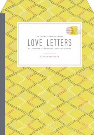 Prasa World Needs More Love Letters All-in-One Stationery and Envelopes Hannah Brencher