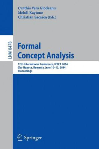 Kniha Formal Concept Analysis Cynthia Vera Glodeanu