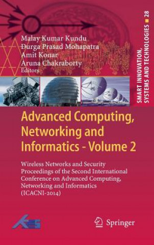 Kniha Advanced Computing, Networking and Informatics- Volume 2 Malay K. Kundu