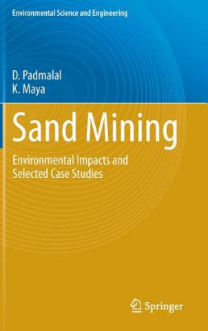 Knjiga Sand Mining Damodharan Padmalal