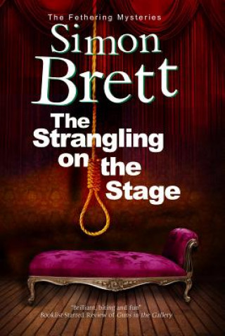 Kniha Strangling on the Stage Simon Brett