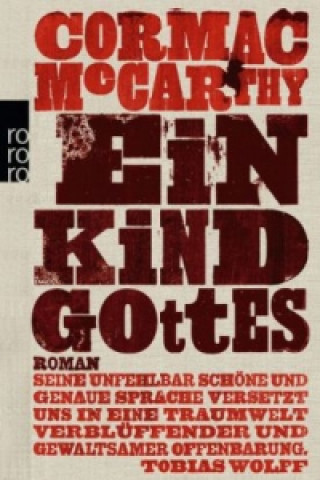 Könyv Ein Kind Gottes Cormac McCarthy