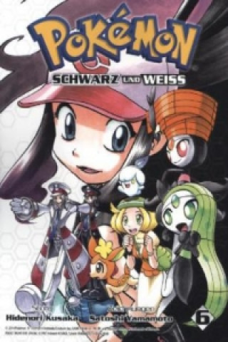 Książka Pokémon Schwarz und Weiß. Bd.6 Hidenori Kusaka