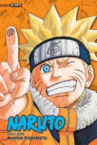 Książka Naruto (3-in-1 Edition), Vol. 9 Masashi Kishimoto