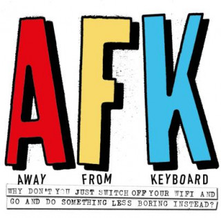 Book AFK. Away from the Keyboard Anna Maria Kiosse