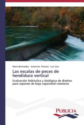 Carte escalas de peces de hendidura vertical María Bermúdez