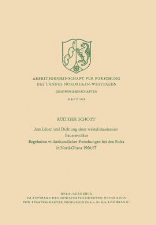 Książka Aus Leben Und Dichtung Eines Westafrikanischen Bauernvolkes Rüdiger Schott