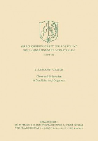 Βιβλίο China Und Sudostasien in Geschichte Und Gegenwart Tilemann Grimm