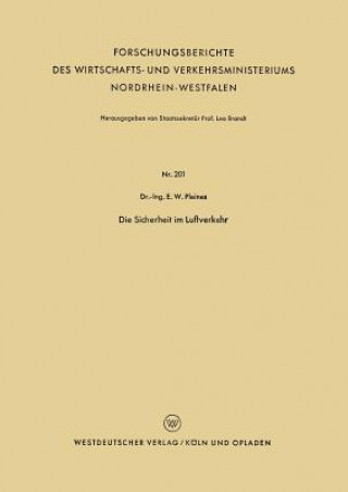 Könyv Sicherheit Im Luftverkehr Ernst Wilhelm Pleines