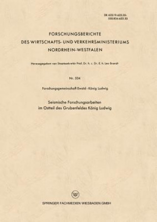 Carte Seismische Forschungsarbeiten Im Ostteil Des Grubenfeldes Koenig Ludwig 