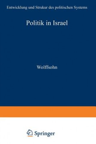 Kniha Politik in Israel Michael Wolffsohn