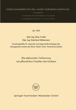 Kniha Taktonische Verformung Von Pflanzlichen Fossilien Des Karbons Hans Furtak