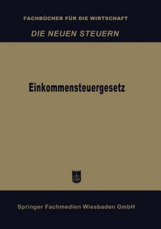 Книга Einkommensteuergesetz 