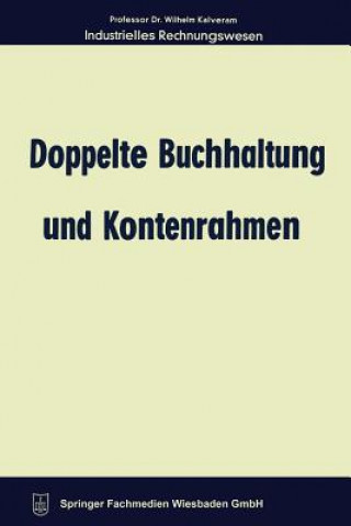 Livre Doppelte Buchhaltung Und Kontenrahmen Wilhelm Kalveram