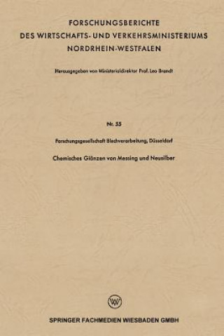 Carte Chemisches Gl nzen Von Messing Und Neusilber Leo Brandt
