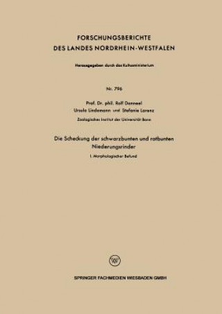Carte Scheckung Der Schwarzbunten Und Rotbunten Niederungsrinder Rolf Danneel