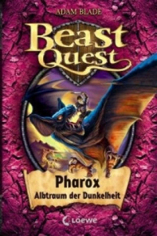 Carte Beast Quest (Band 33) - Pharox, Albtraum der Dunkelheit Adam Blade