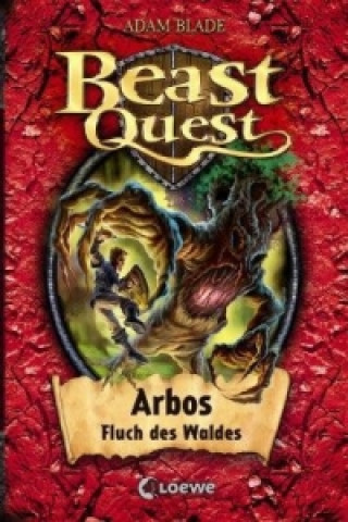 Carte Beast Quest (Band 35) - Arbos, Fluch des Waldes Adam Blade