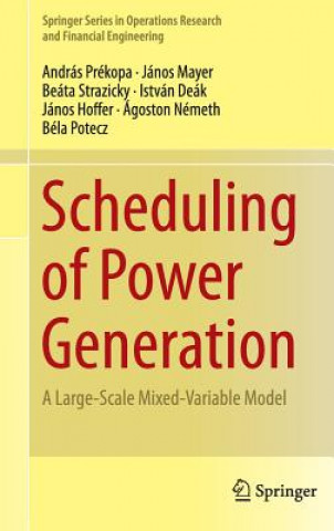 Könyv Scheduling of Power Generation András Prékopa