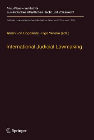 Carte International Judicial Lawmaking Armin Von Bogdandy