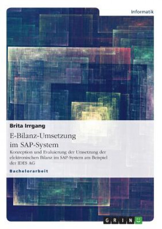 Carte E-Bilanz-Umsetzung im SAP-System Brita Irrgang