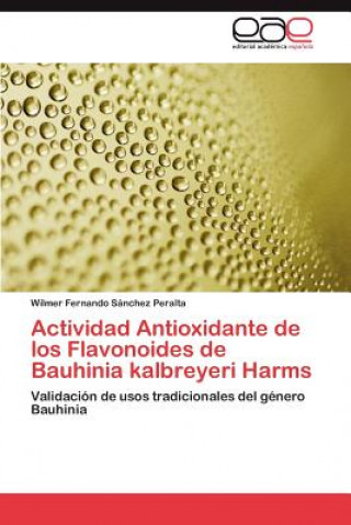 Livre Actividad Antioxidante de Los Flavonoides de Bauhinia Kalbreyeri Harms Wilmer Fernando Sánchez Peralta