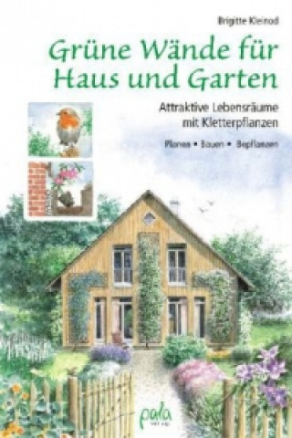 Книга Grüne Wände für Haus und Garten Brigitte Kleinod