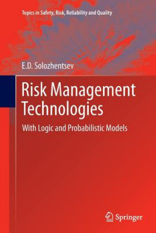 Könyv Risk Management Technologies E.D. Solozhentsev