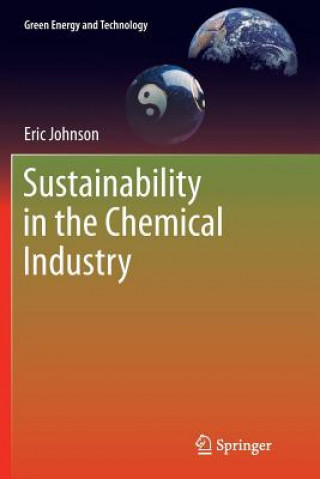 Kniha Sustainability in the Chemical Industry Eric Johnson