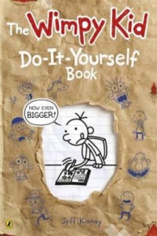Carte Diary of a Wimpy Kid: Do-It-Yourself Book *NEW large format* Jeff Kinney