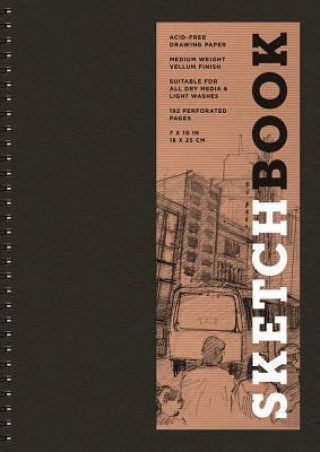 Könyv Sketchbook (Basic Medium Spiral Black) Sterling Publishing Company