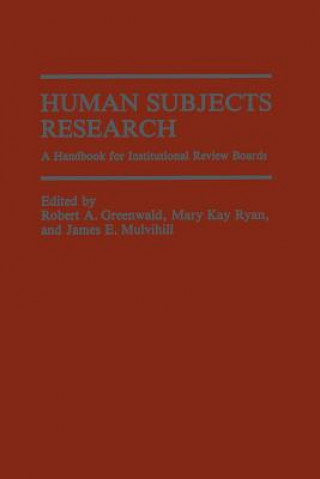 Book Human Subjects Research Robert A. Greenwald