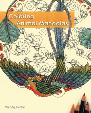 Книга Coloring Animal Mandalas Wendy Piersall