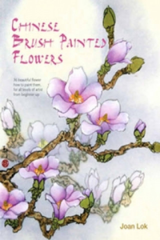 Carte Chinese Brush Painted Flowers Joan Lok
