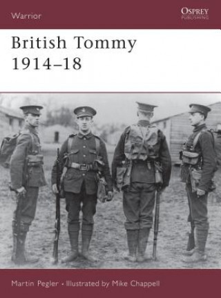 Kniha British Tommy 1914-18 Martin Pegler
